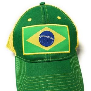 Brazil Trucker Hat Ordem E Progresso